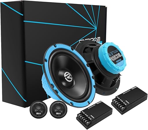 RECOIL REM65 Echo Series 6.5-Inch Car Audio Component Speaker System