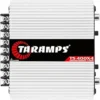 Taramps TS 400x4 400 watts RMS 4 Channels Full Range Car Audio Amplifier, 2 Bridged Channels, RCA Input Class D, Output Power, Multichannel Amplifier System, Small - TS400X4