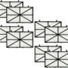 8 Pack Ultra Fine Cartridge Filter Replacement for Dolphin Nautilus CC Plus, M200 / M400 / M500 Robotic Pool Cleaner Parts, Replaces Part # 9991432-R4