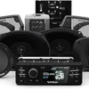 Rockford Fosgate HD9813RGU-STAGE3 Digital Media Receiver, Six Speakers & Amplifier Kit for 1998-2013 Harley-Davidson Road Glide Ultra