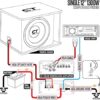 CT Sounds Single 12” 1300W Complete Bass Package with Loaded Subwoofer Box and Amplifier