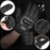 81BUxqbcVnL._AC_SY450_ COFIT Motorcycle Gloves for Men and Women, Full Finger Touchscreen Motorbike Gloves for BMX ATV MTB Riding, Road Racing, Cycling, Climbing, Motocross - Black L