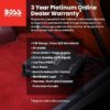 BOSS Audio Systems R1100M Monoblock Car Amplifier - 1100 High Output, 2-8 Ohm Stable, Low/High Level Inputs, Low Pass Crossover, MOSFET Power Supply