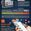 ROVE R2-4K DUAL Dash Cam Front and Rear, STARVIS 2 Sensor, FREE 128GB Card Included, 5G WiFi - up to 20MB/s Fastest Download Speed with App, 4K 2160P/FHD Dash Camera for Cars, 3" IPS, 24H Parking Mode